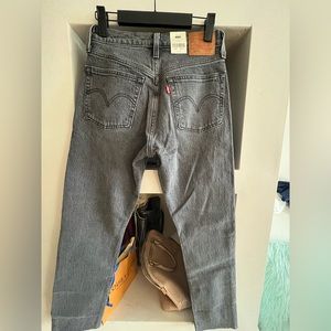 NWT Levi’s skinny jean 501 high rise size 25 length 28